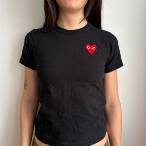 black comme des garçons play top
